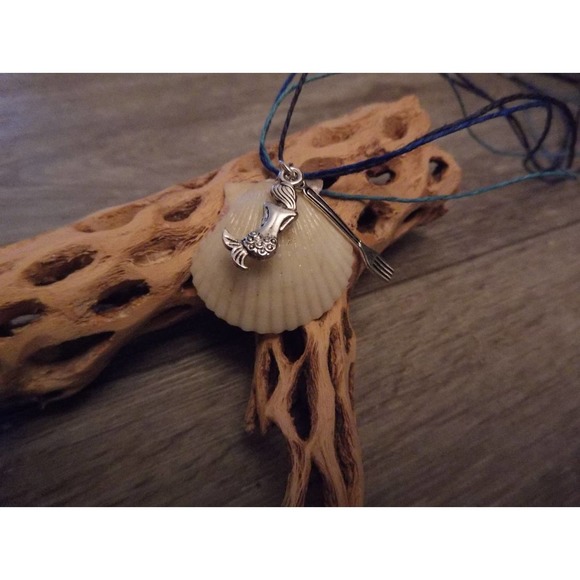 Dinglehopper Mermaid Ariel Necklace Fork - Picture 3 of 8